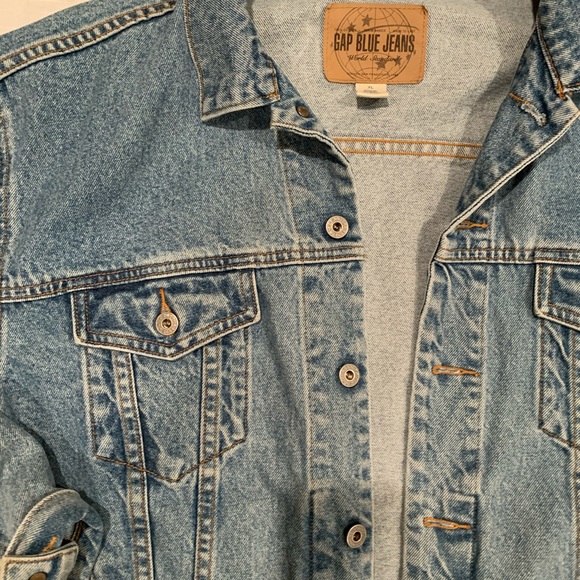 VINTAGE GAP BLUE JEANS DENIM JACKET - Picture 7 of 7